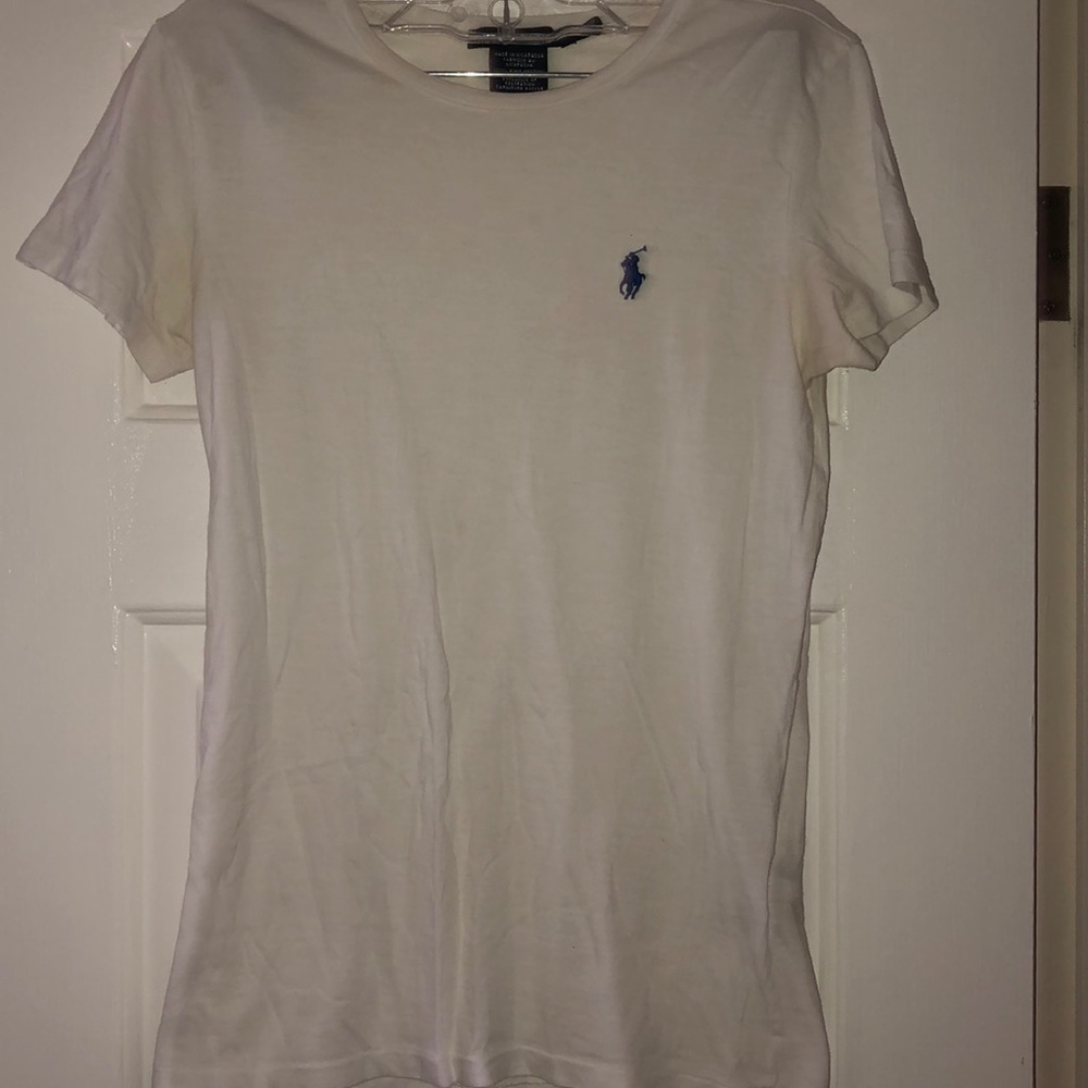 White polo t-shirt